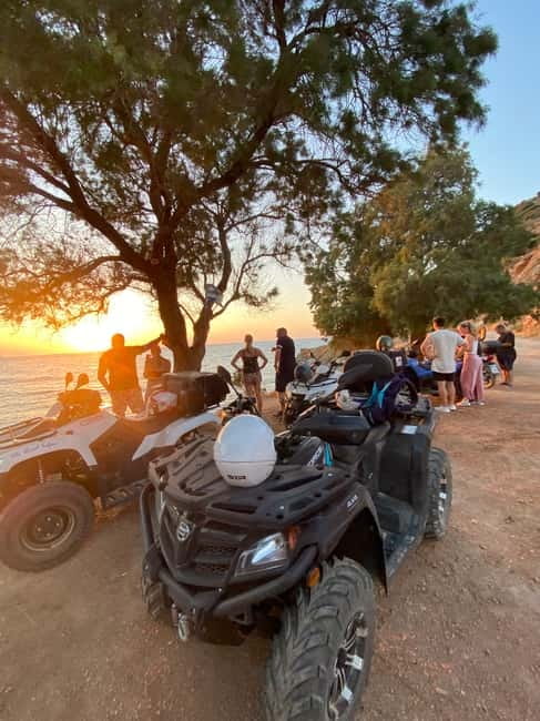 Agia Pelagia: Sunset or Morning Quad Tour & Ghost Town Visit - The Ghost Town Experience: Abandoned Cottages Up in the Hills
