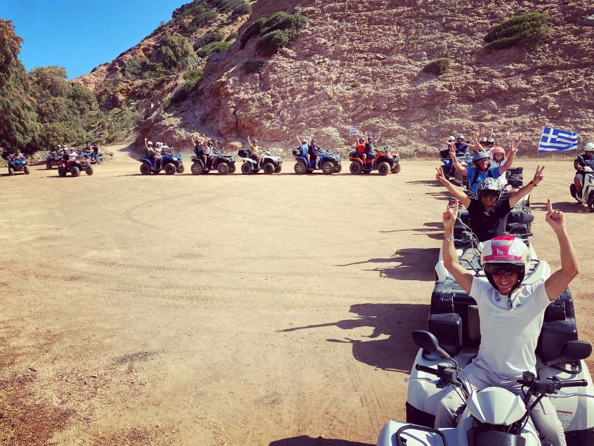 Agia Pelagia: Sunset or Morning Quad Tour & Ghost Town Visit - Sunset at the Sea Vantage Point: Why This Stop Works