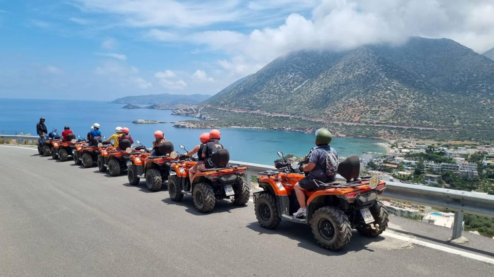 Bali & Panormo Rethymno:Quad Safari & visit Cave 57km 4hours - The Drive Out: Olive Groves and Local-Style Roads