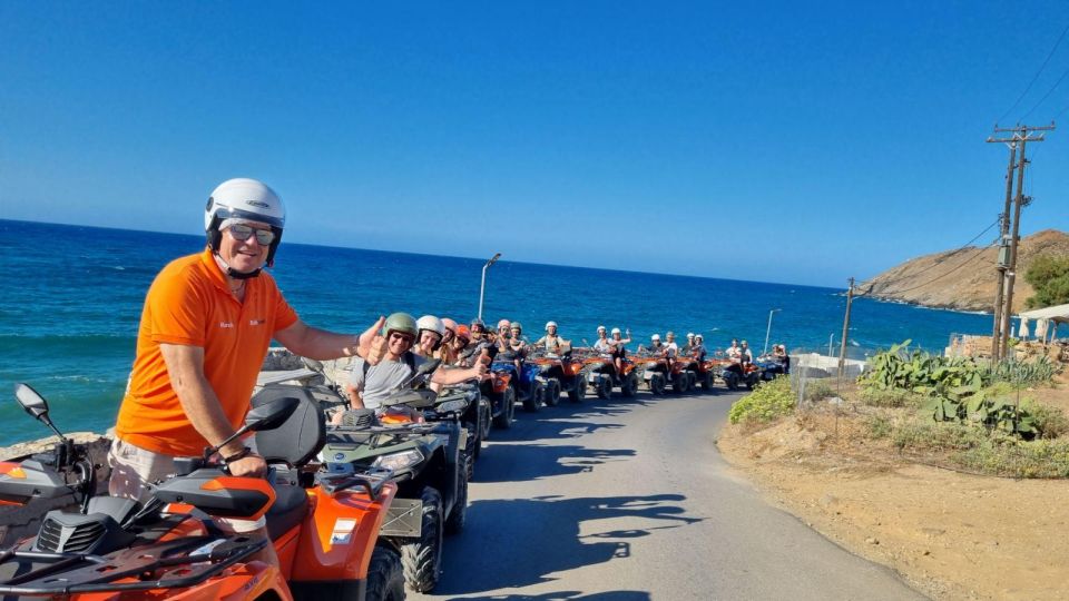 Bali & Panormo Rethymno:Quad Safari & visit Cave 57km 4hours - How the Breaks Work: Lunch Packs, Water, and Optional Extras