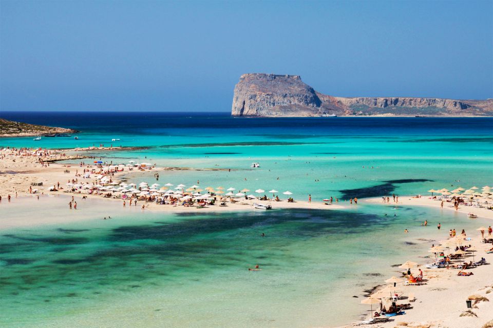 Chania Areas/Kalyves:Gramvousa Island & Balos,Boat Tkt Extra - Balos Lagoon and the Swim Question: Can You Actually Reach the Water?