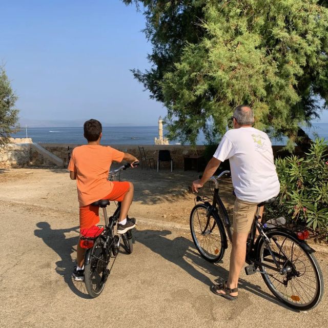 Chania: City Highlights Small Group Bike Tour - Old Venetian Harbour: the part of Chania that feels most alive