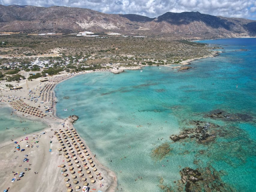 Chania: Elafonisi Bus Trip with Free Time and Stop in Elos - Getting to Elafonisi: what the beach area is like and how you’ll spend your 4 hours