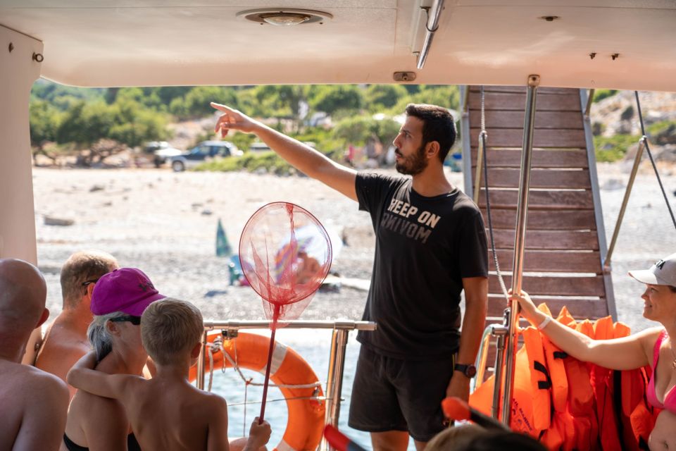 Chania: Menies Beach & Chironisia Bay Cruise with Snorkeling - Sailing the Rodopou Peninsula: the in-between time matters