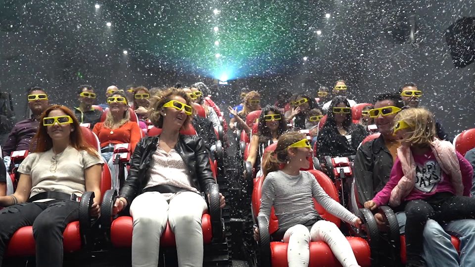 Chania: Minoan's World 9D Experience - The 9D Cinema: Moving Chairs Plus Wind, Rain, Snow, Bubbles, Fog, Lightning