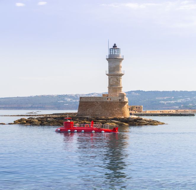 Chania: Semi-Submarine Boat Underwater Experience - The 35-minute loop: old port first, then out past the wave thruster
