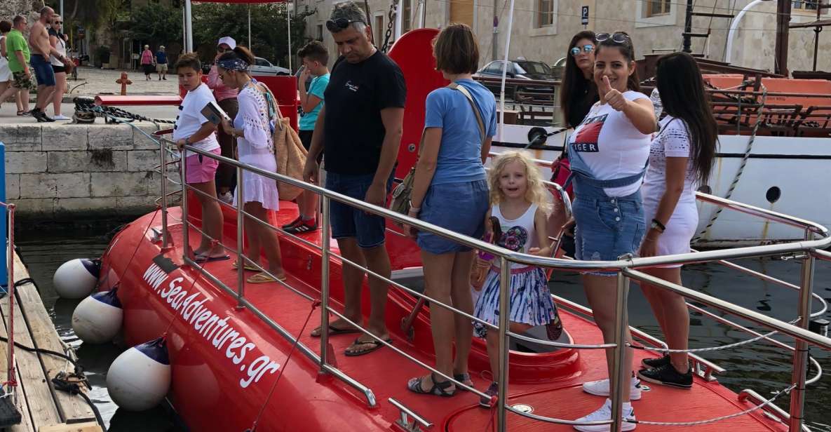 Chania: Semi-Submarine Boat Underwater Experience - Deck time: Venetian Harbor panoramas and White Mountains views