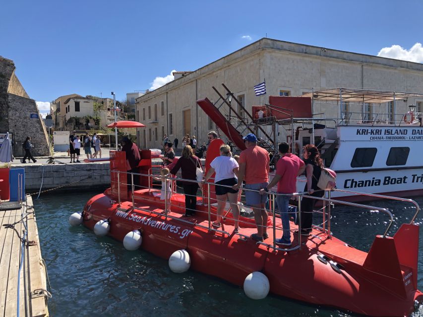 Chania: Semi-Submarine Boat Underwater Experience - Narration and guidance: audio in Greek, English, and Russian