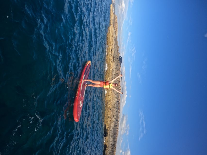 Chania: Stand-up Paddleboard Tour to Lazareta Island - Learning to Stand Up: The Part That Makes Beginners Relax