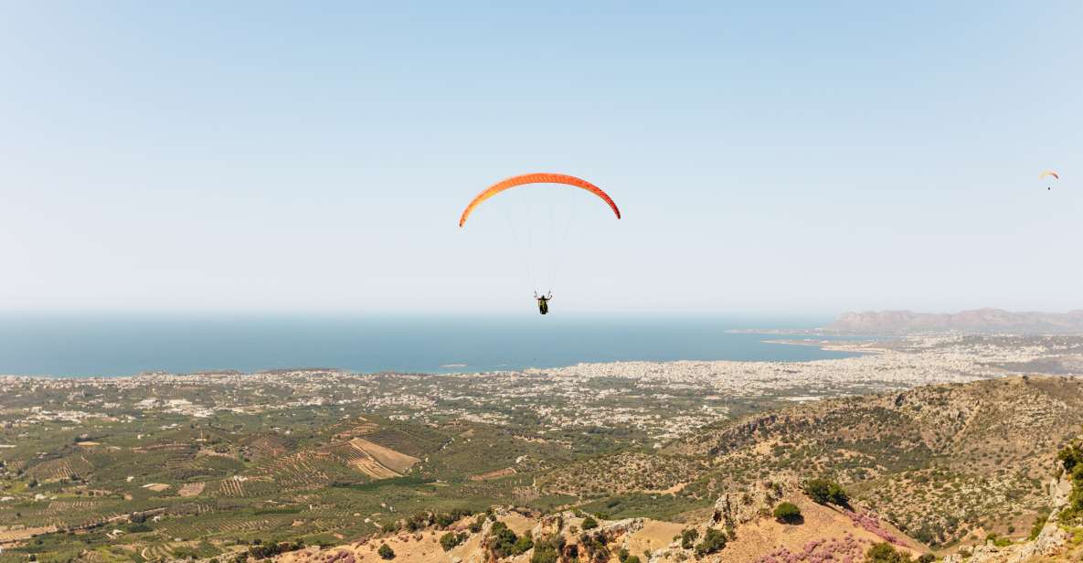 Chania: Tandem Paragliding Flight in Crete - Key Things You’ll Notice Right Away