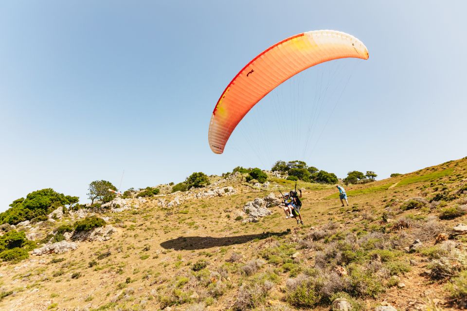 Chania: Tandem Paragliding Flight in Crete - From Go Kart Chania Up to the Take-Off Zone