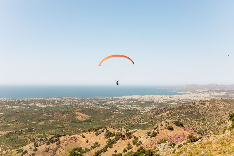 Chania: Tandem Paragliding Flight in Crete - The 20-Minute Flight: What It Feels Like and What You’ll See