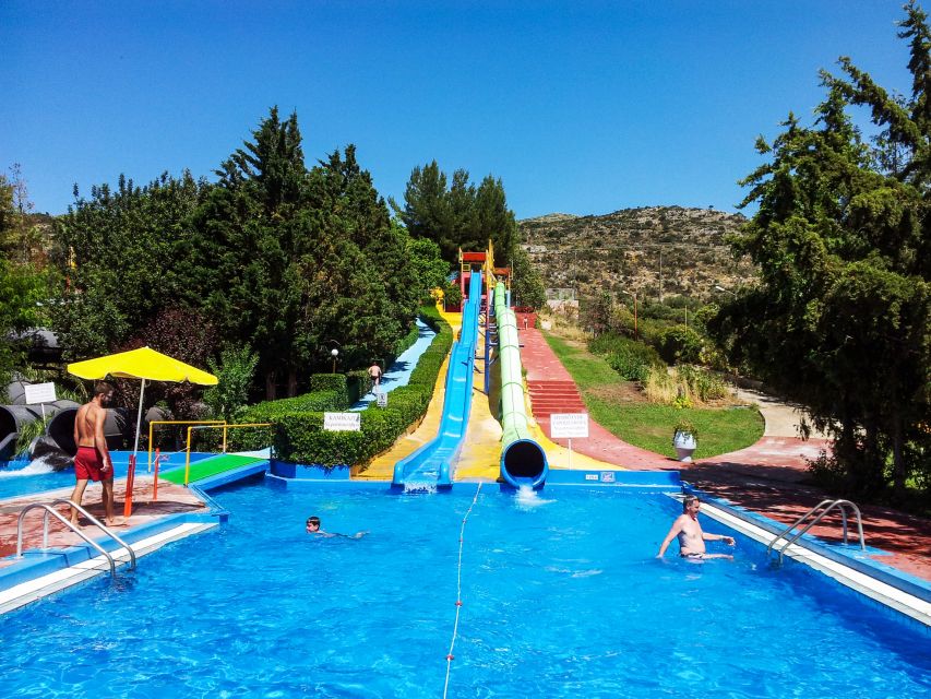 Crete: Acqua Plus Water Park Entrance Ticket with Transfer - Relaxation options that actually help you recharge