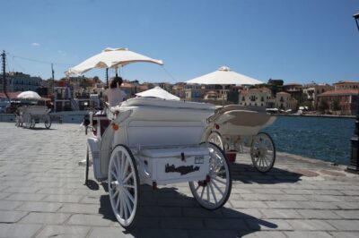 Crete: Chania, Lake Kournas and Rethymno Tour - Chania: Old Town Lanes, the Venetian Lighthouse, and Market Finds
