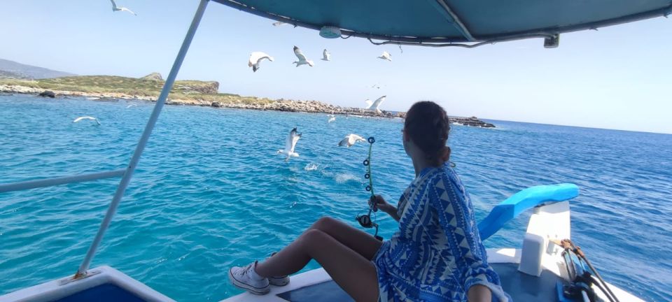 Crete: Fishing & Swimming Boat Cruise with Lunch & Drinks - Key moments that make this cruise worth your time