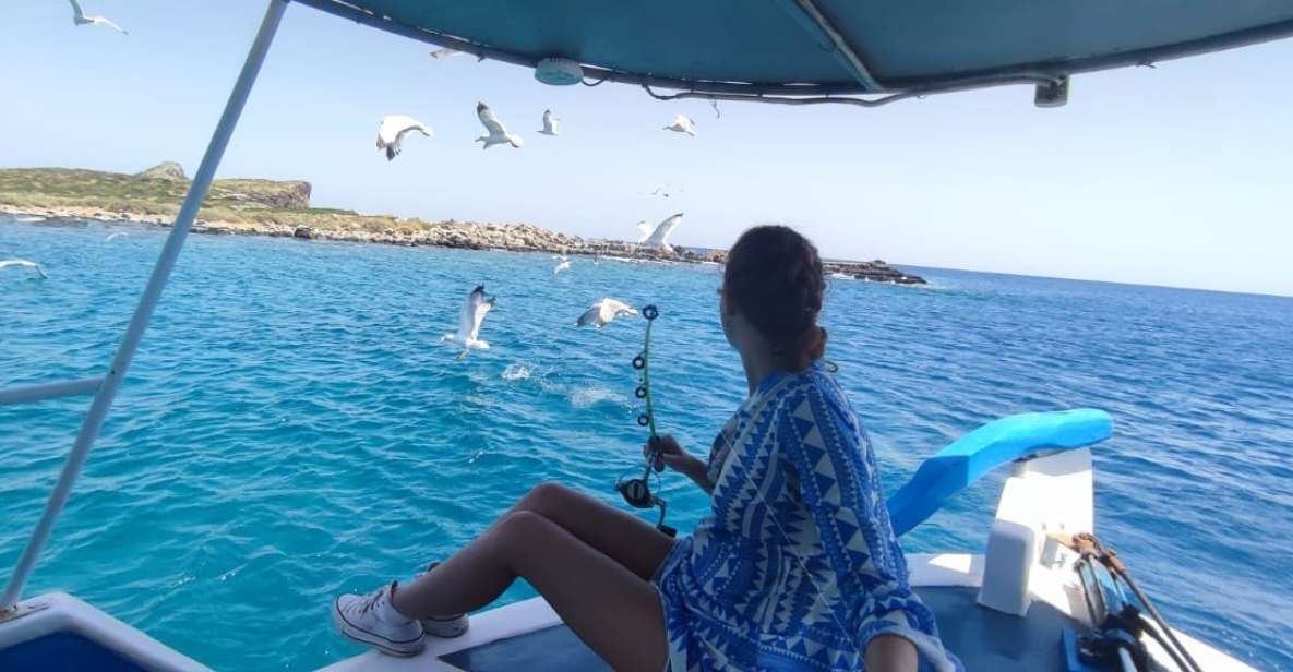 Crete: Fishing & Swimming Boat Cruise with Lunch & Drinks - From the hotel to the dock: what the setup gets right