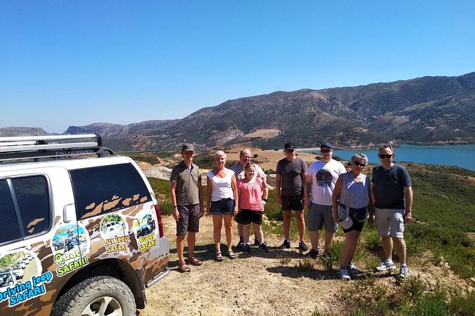 Crete Jeep Safari to the south coast - Stop 2: Ligres Beach Lunch and a Swim in the Libyan Sea