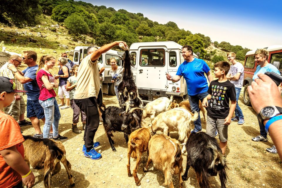 Crete: Land Rover Safari on Minoan Route - Aposelemis Basin Reservoir and a Roman Aqueduct Stop