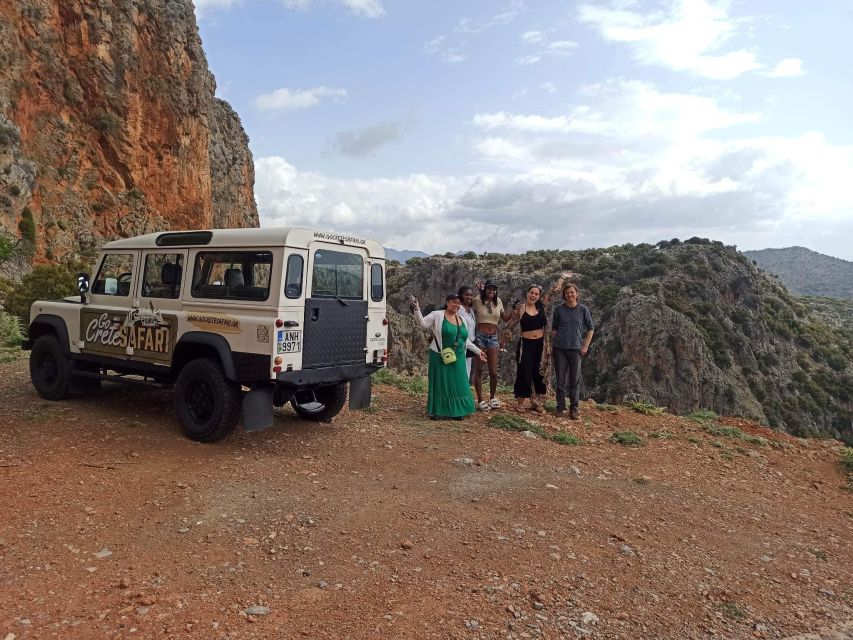 Crete: Lasithi Plateau Zeus Cave Guided Jeep Safari Tour - From pickup to olive groves: how the day starts