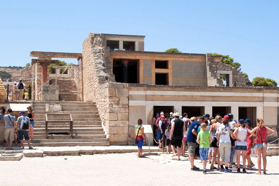 Crete: Palace of Knossos E-Ticket and Audio Guide - Optional audio add-ons: Heraklion City and Phaistos Palace