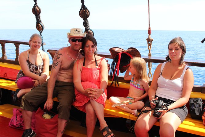 Crete Pirate Ship Cruise with the Black Rose to Stalis and Malia - St. George’s Bay and the first big swim: why this stop is the money moment