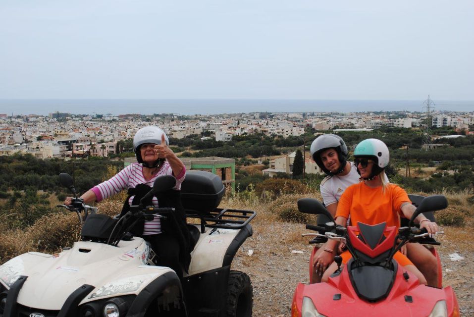 Crete: Quad Off-Road Tour to Villages with Hotel Transfers - Taverna Eva stop: lunch is your choice, but the Taste of Crete add-on exists