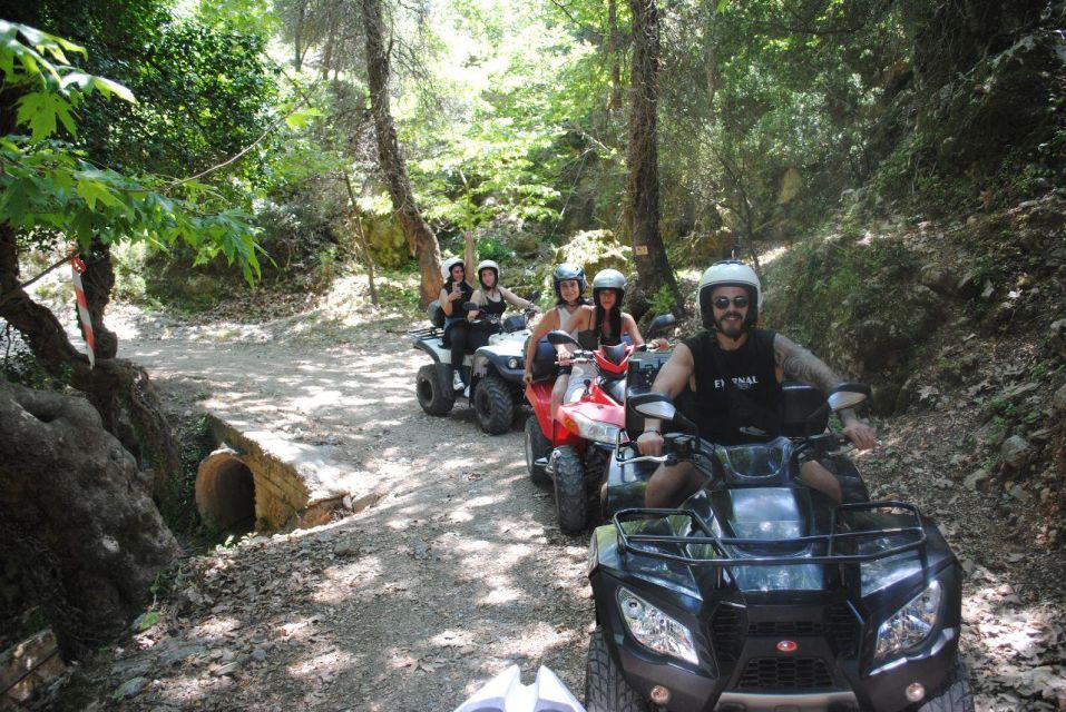 Crete: Quad Off-Road Tour to Villages with Hotel Transfers - What the driving is really like: off-road tracks, village lanes, and dust