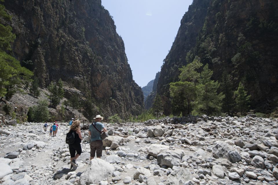 Crete: Samaria Gorge Hike - Iron Gates: the narrow choke point you remember