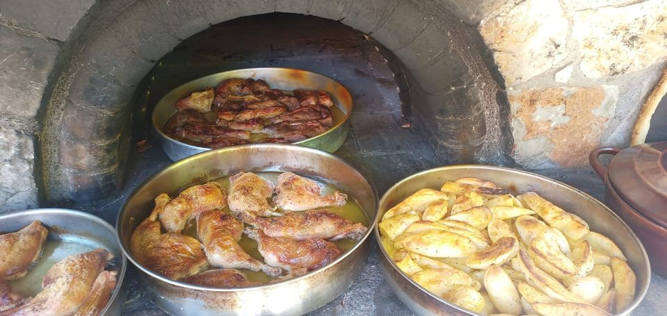 Crete: Sightseeing Day Trip with Cooking Lesson and Lunch - Krasi plane trees, aqueduct square, and olive oil production basics