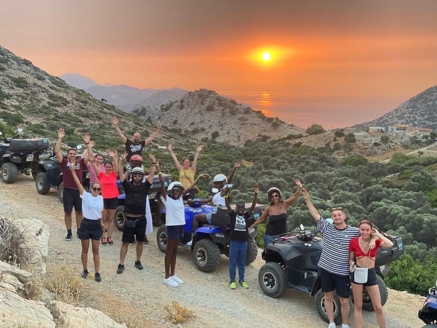 Crete: Sunset or Morning Quad with Local Products Tasting - The Nature Stretch: Goats, Quiet Paths, and a Real Sunset Pause