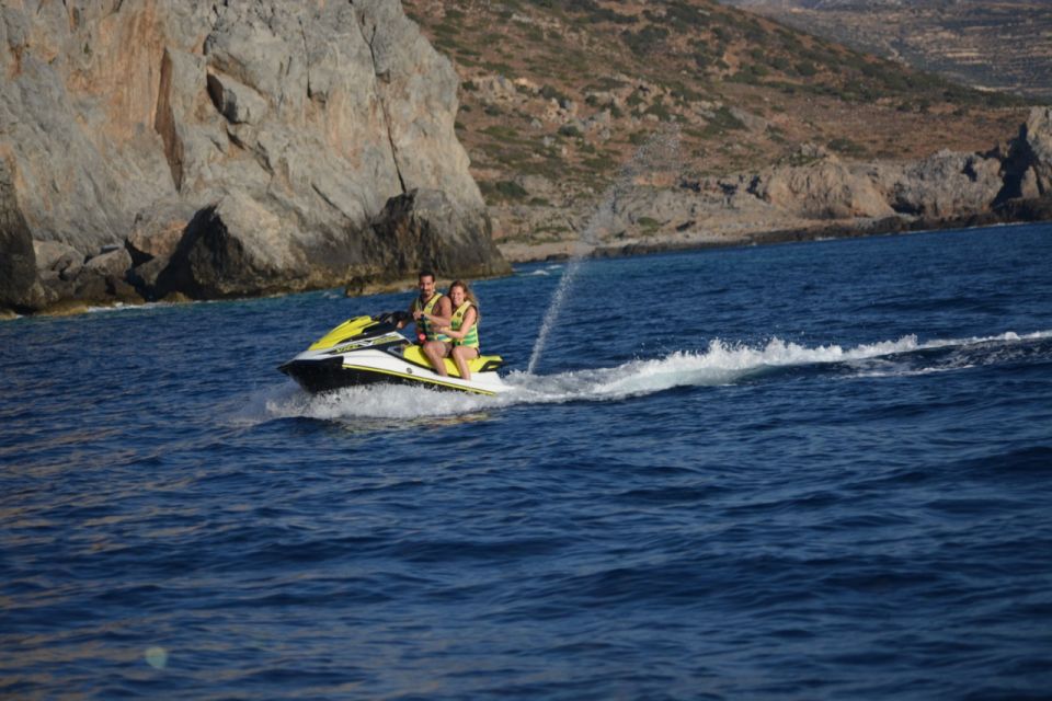 Falasarna: Jet Ski Safari to Balos Beach - Choosing Your Departure Time: Morning Calm vs 14:00 vs 17:00