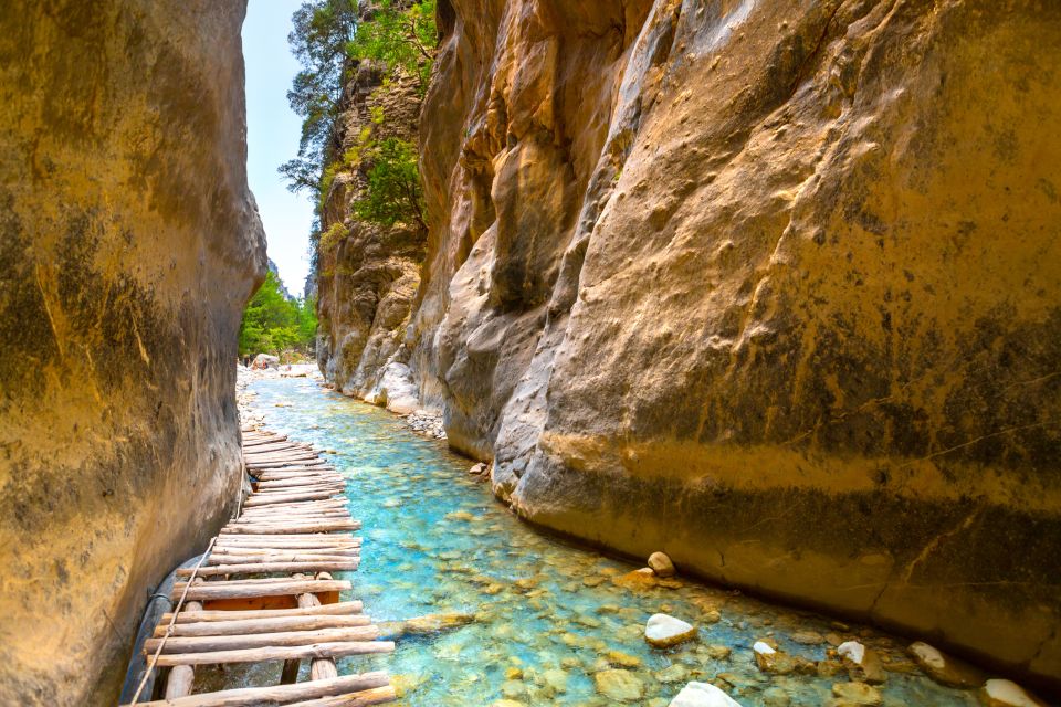 From Chania/Rethymno: Samariá Gorge Guided Hike with Pickup - Entering Samariá Gorge From Chania or Rethymno