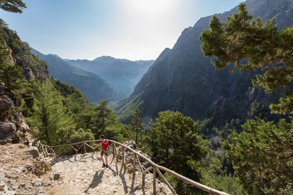 From Chania/Rethymno: Samariá Gorge Guided Hike with Pickup - The Gorge Walk: Iron Gates, Springs, and Kri-Kri Country