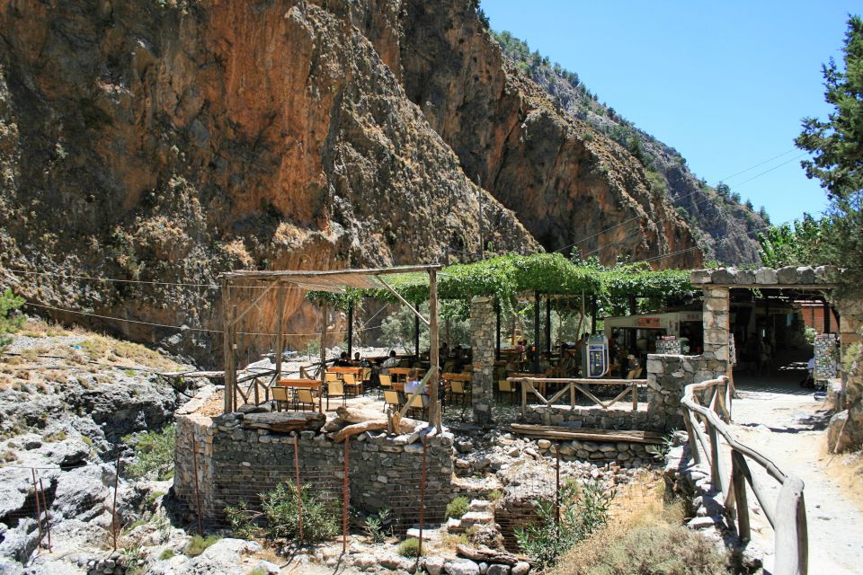 From Chania/Rethymno: Samariá Gorge Guided Hike with Pickup - Agia Roumeli: Lunch, Beach Time, and a Real Swim Reward