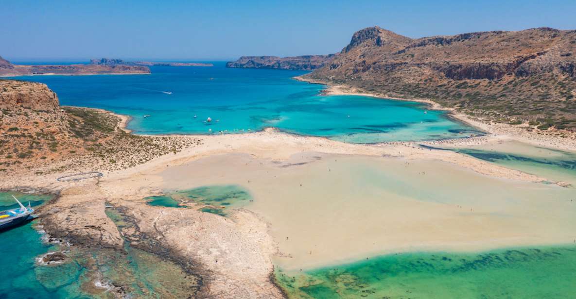 From Heraklion: Cruise to Balos Lagoon and Chania Old Town - Gramvousa Peninsula photo stop: fortress views without the marathon