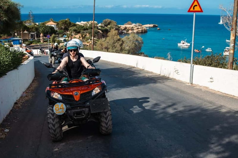From Heraklion: Quad Safari Wild Crete Evening Tour - Skotino Cave on the coast: quick, guided, and visually different