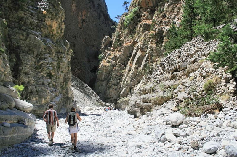 From Heraklion,Agia Pelagia,Malia: Samaria Gorge Guided Trip - Agia Roumeli village: tavernas, a swim, and time to reset