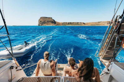 From Kissamos: Balos Gramvousa Sailing Cruise with Lunch - Kissamos departure: onboard comfort, safety briefing, and real sailing time