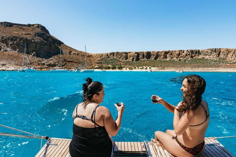 From Kissamos: Balos Gramvousa Sailing Cruise with Lunch - Balos Beach and Lagoon: swimming, snorkeling, and timing for clearer moments