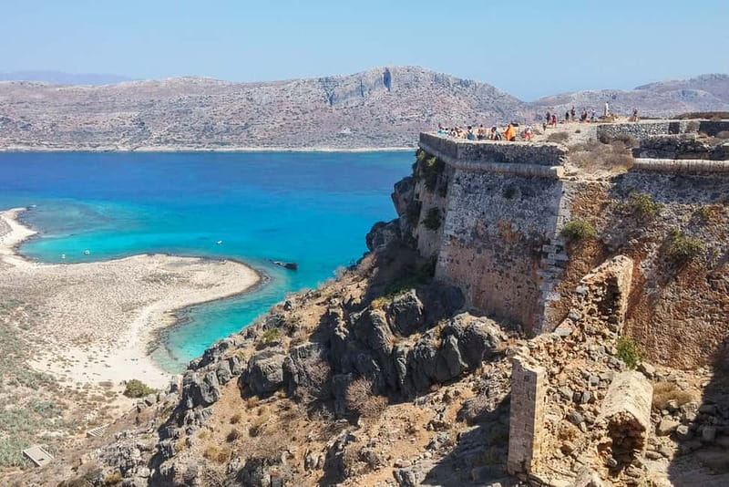 From Kissamos Port: Boat Cruise to Balos Lagoon & Gramvousa - Balos Lagoon: World-Famous Shallows and the Waterline Reality