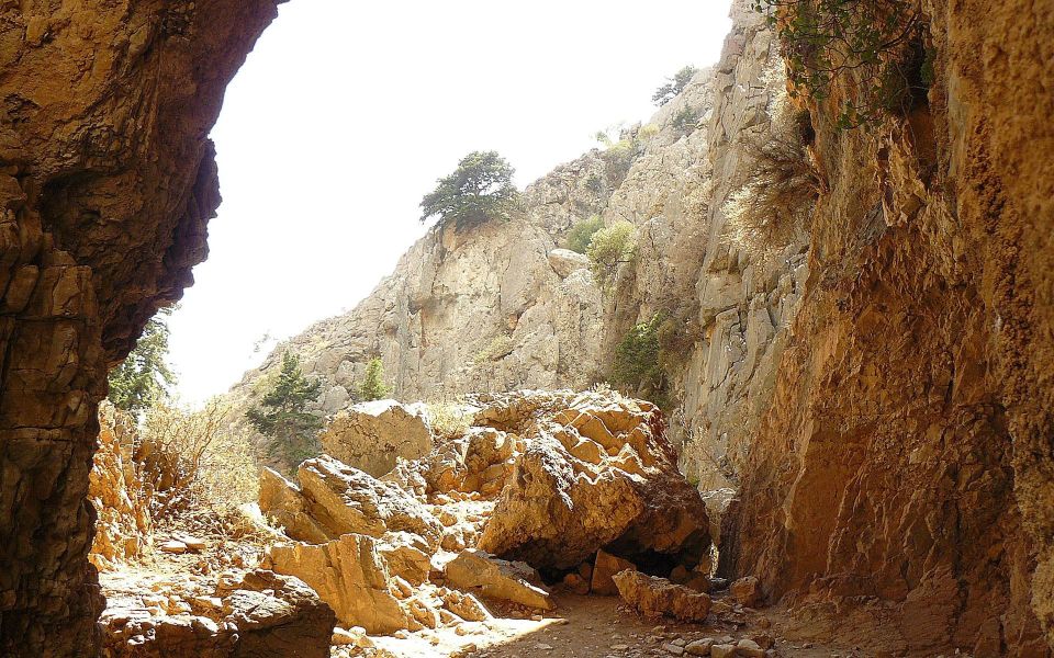 From Rethymno/Chania: Imbros Gorge Hike - Guides and Drivers: How the Tour Feels Organized on the Trail