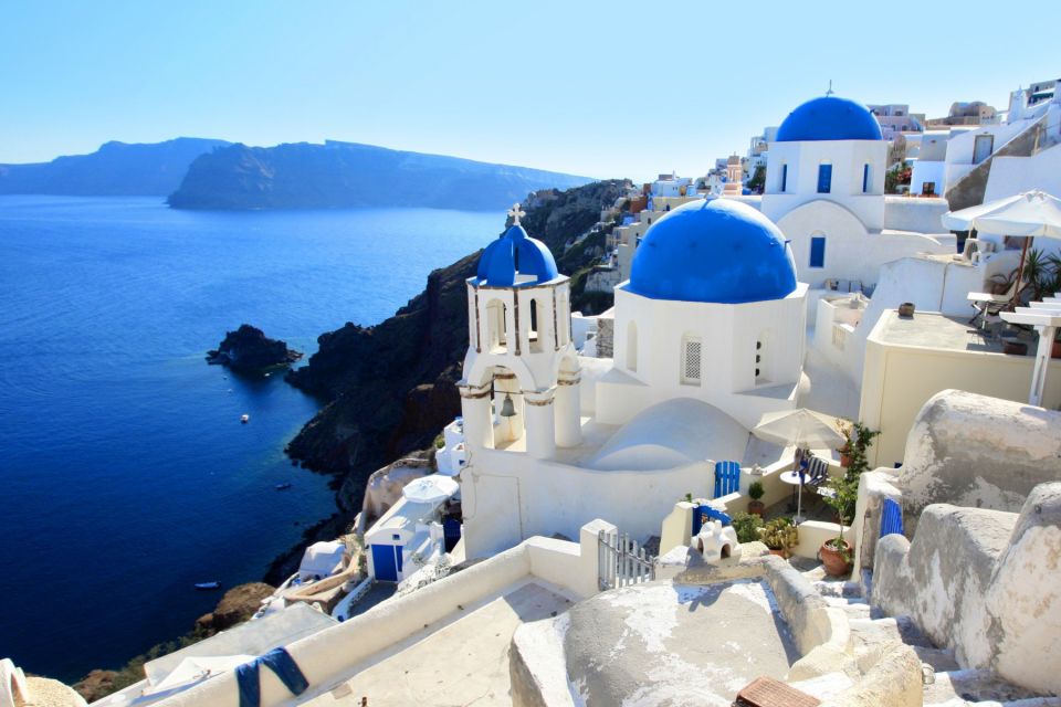 From Rethymno: Full-Day Trip to Santorini by Boat - Oia: caldera views, pastel houses, and enough time to do it right