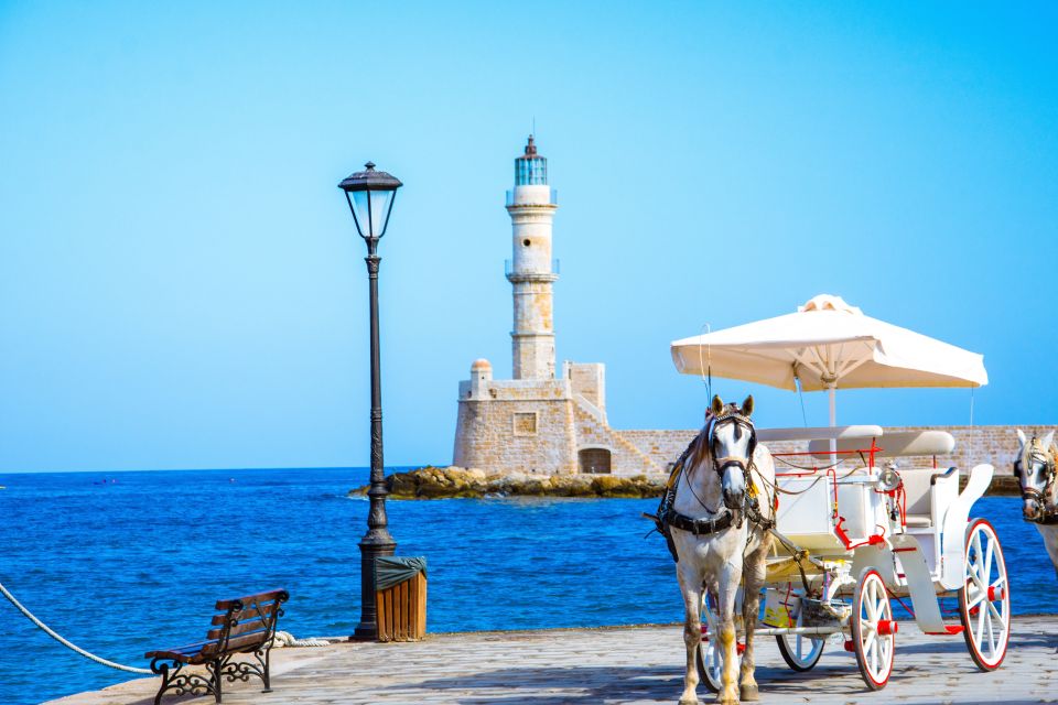 From Rethymno: Full- or Half-Day Trip to Chania - Transport and comfort: coach schedules, air-con, and the big pickup map
