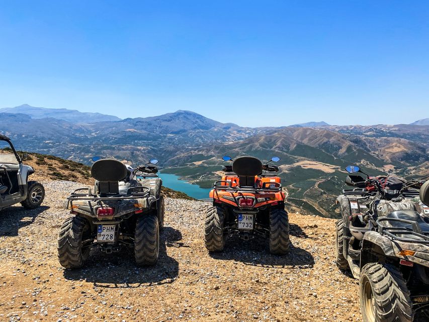 From Rethymno: Half-Day Quad Bike Safari - Prassies snack stop: refuel without turning it into a meal plan