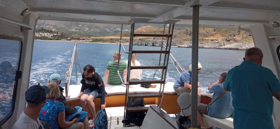 From Rethymno: Kourtaliotiko, Preveli Palm Beach, & Damnoni - Preveli Palm Beach: swimming plus the palm-forest wander