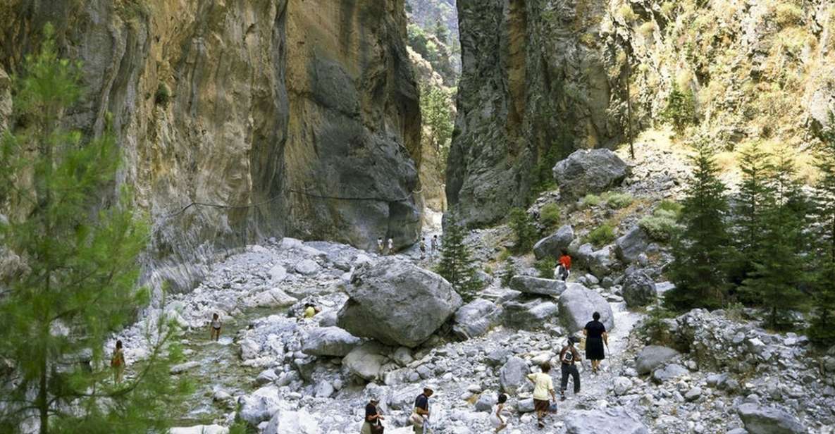 From Rethymno: Samaria Gorge Full-Day Trek, Pickup & Guide - Ferry to Sfakia and the ride back: how the day closes cleanly