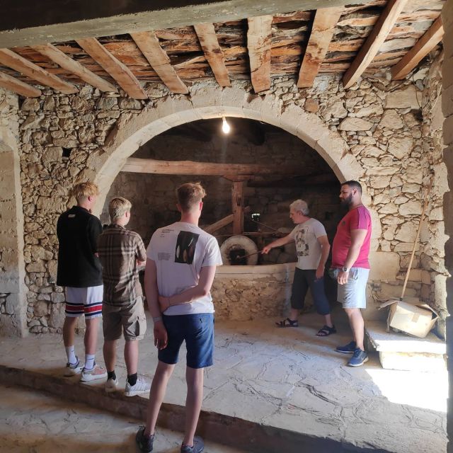 Georgioupolis Quad ATV Safari - Olive oil stops: traditional mill vs modern factory (and the tasting)