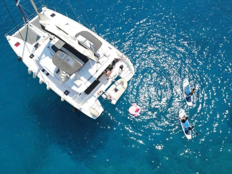 Heraklion: Dia Island Catamaran Cruise with Dinner and Wine - Key Things to Know Before You Go