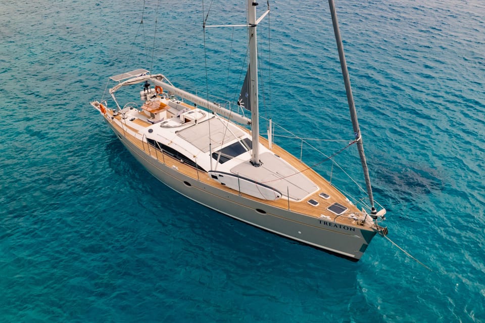 Heraklion: Dia Island Luxury Sailing Trip with Meal & Drinks - Getting to Dia Island: The Scenic Sail and Photo Stops