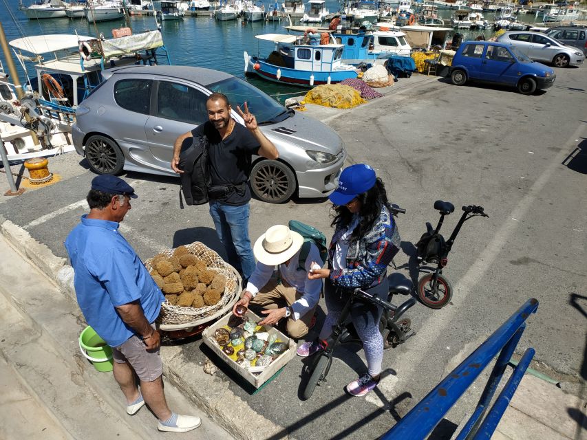 Heraklion: Ecobike Sightseeing Tour with Greek Meze - Agios Minas Cathedral and the Story Behind the Facade